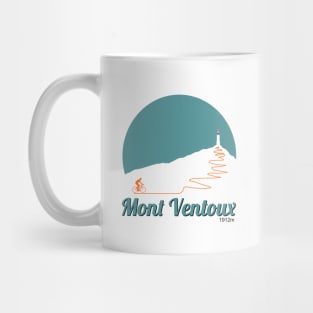 Mont Ventoux Circular Artwork Mug